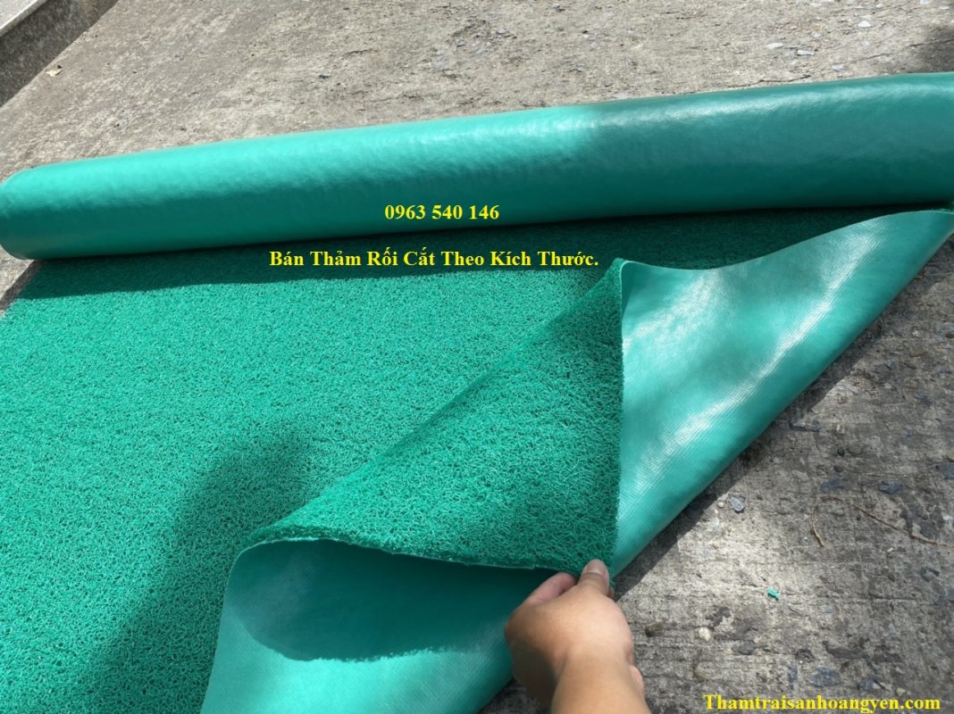 Thảm nhựa rối xanh lá giá rẻ nhất thị trường.