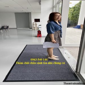 Thảm chùi chân sảnh chung cư