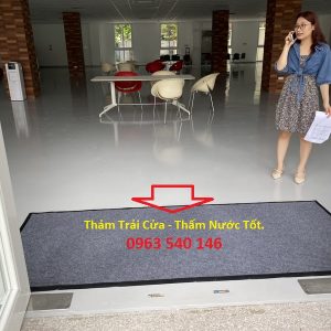 Thảm lau chân bằng nỉ rất bền